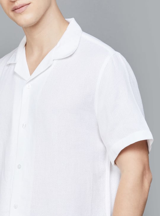 CELIO Knitted Regular Fit Shirt