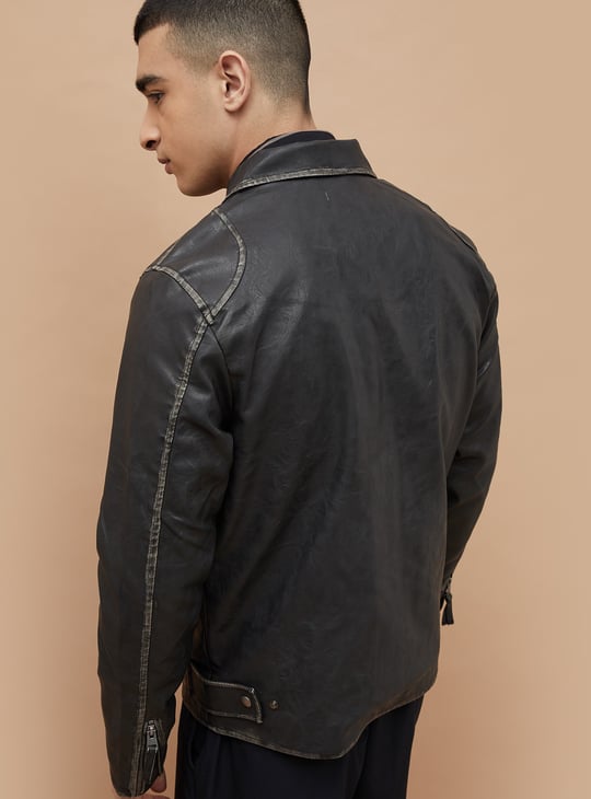 FORCA Faux Leather Jacket