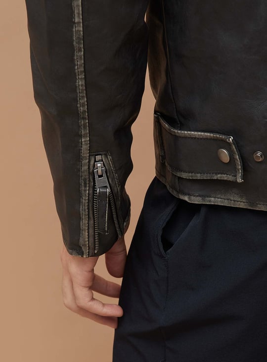 FORCA Faux Leather Jacket