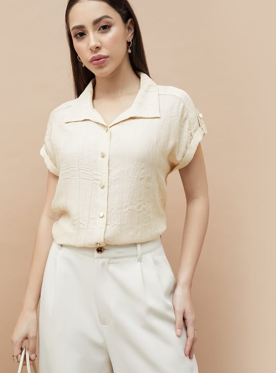 CODE Textured Shirt