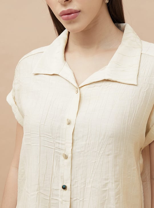 CODE Textured Shirt
