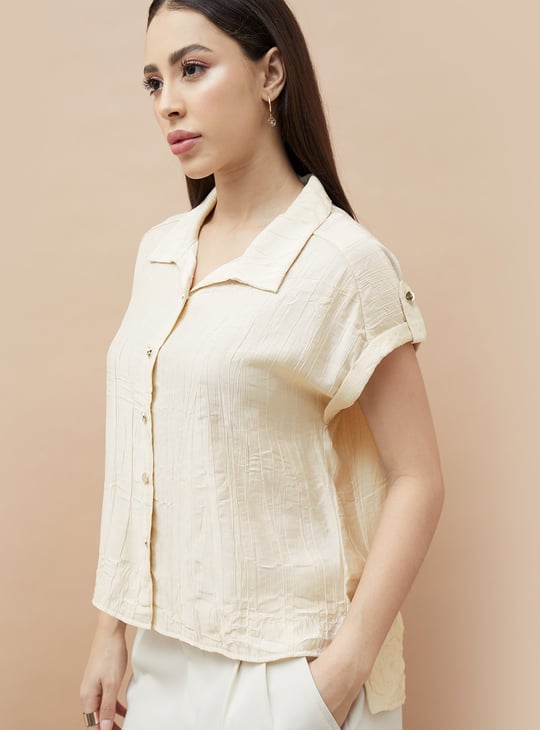 CODE Textured Shirt