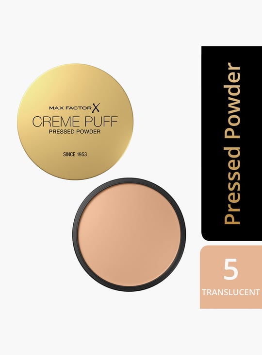 MAX FACTOR Creme Puff Pressed Powder - 5 Translucent - 14g
