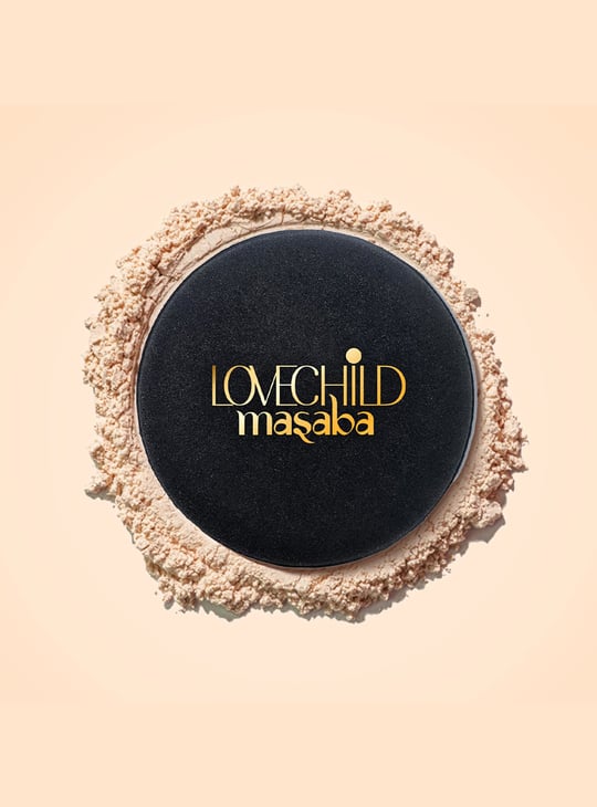 LOVECHILD MASABA Skip Everything 3-in-1 Mattifying Compact - Delicate Darling (Light Brown) - 9g