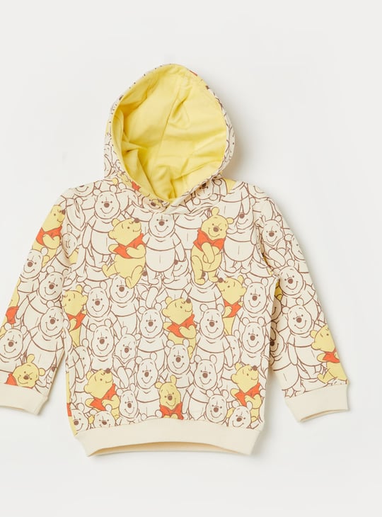 JUNIORS Winnie The Pooh Print Hoodie