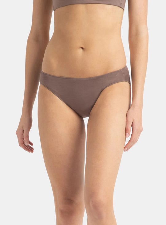 JOCKEY Solid Bikini Panties - Pack of 2