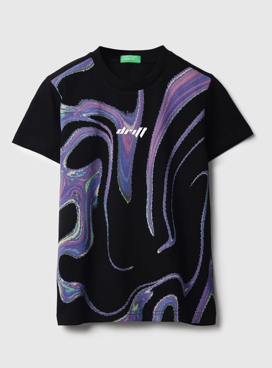 UNITED COLORS OF BENETTON Boys Printed T-shirt