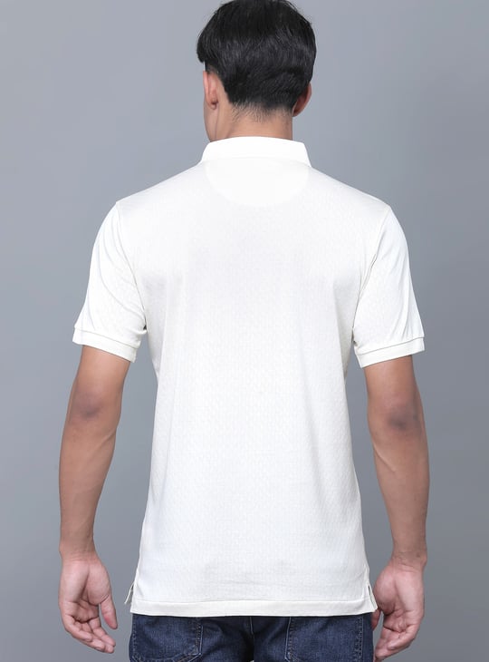 US POLO ASSN Textured Polo T-shirt
