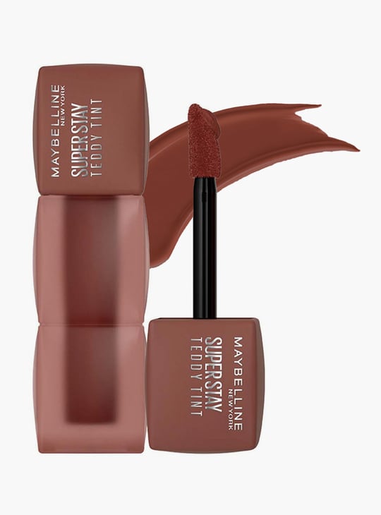 MAYBELLINE NEW YORK Superstay Lip and Cheek Colour Teddy Tint - Mascara Tear - 5ml
