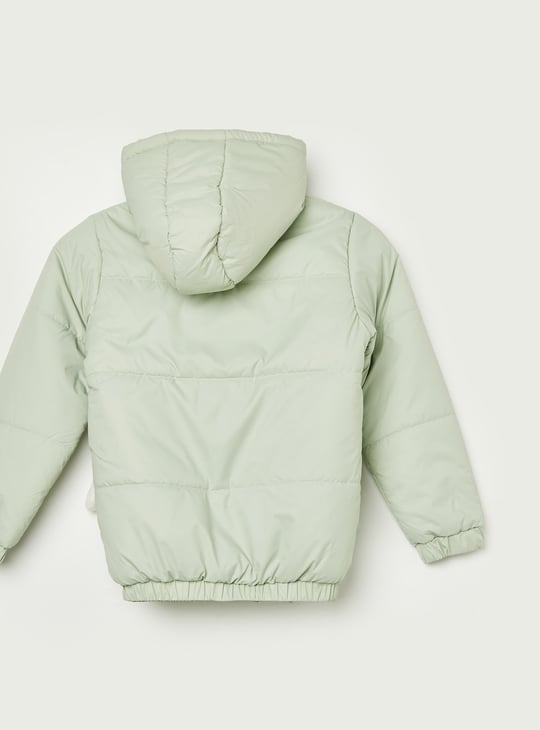 FAME FOREVER Puffer Jacket with Bunny Soft Toy