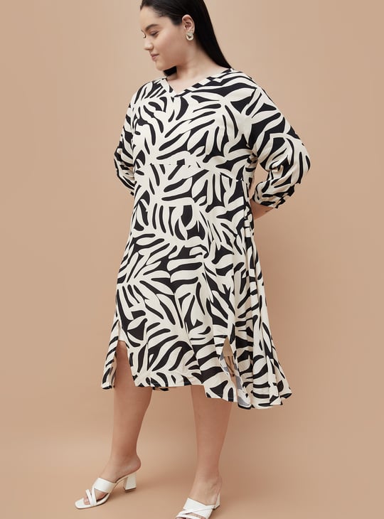 NEXUS Printed Midi Dress