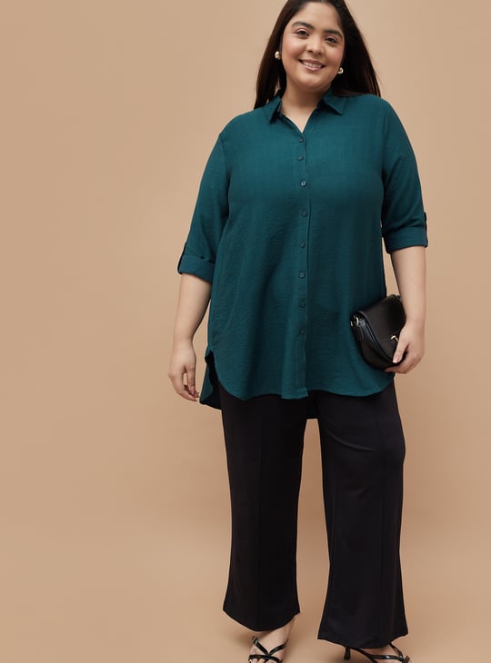 NEXUS Textured Longline Shirt