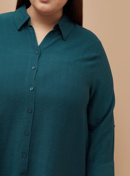 NEXUS Textured Longline Shirt
