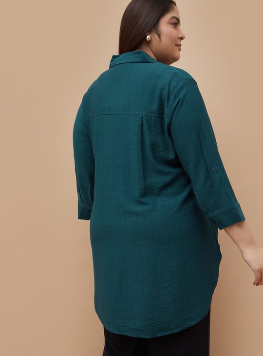 NEXUS Textured Longline Shirt