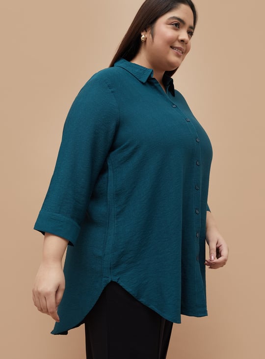 NEXUS Textured Longline Shirt