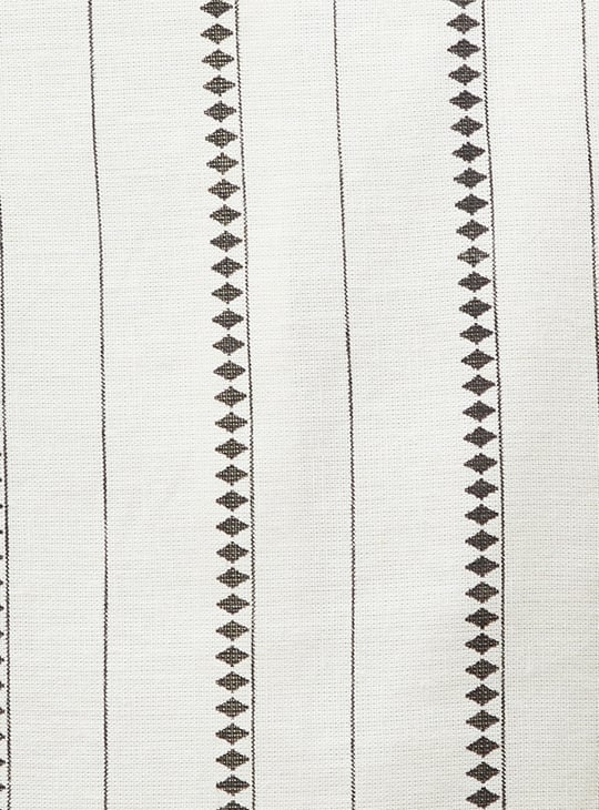FAME FOREVER Striped Buttoned Sleeveless Top