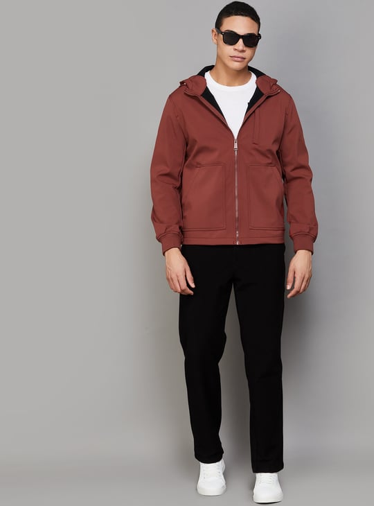 LEVI'S Solid Hooded Windcheater