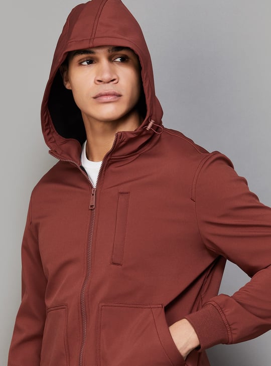 LEVI'S Solid Hooded Windcheater