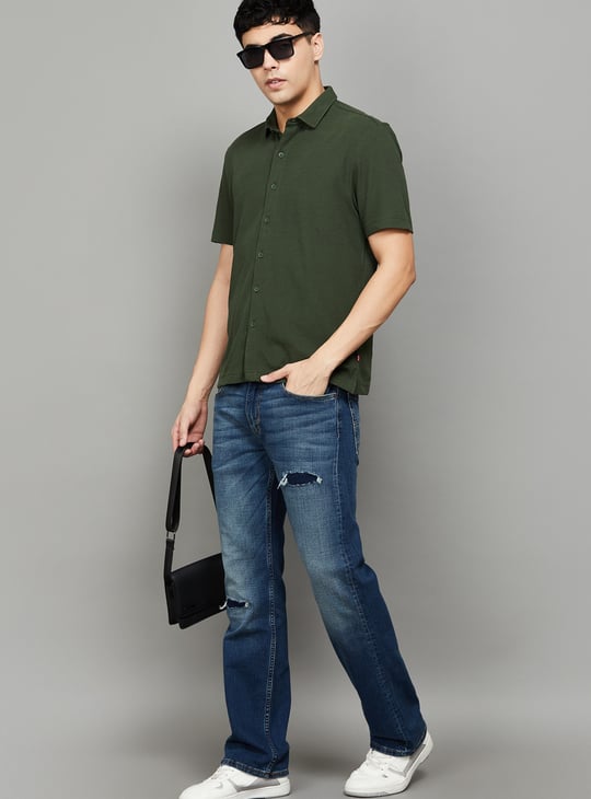 LEVI'S 527 Stonewashed Bootcut Jeans