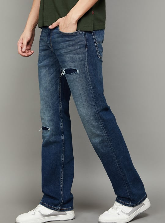 LEVI'S 527 Stonewashed Bootcut Jeans