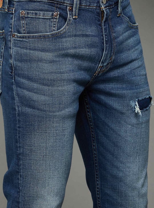 LEVI'S 527 Stonewashed Bootcut Jeans