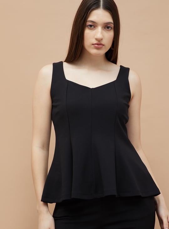 CODE Solid A-Line Top