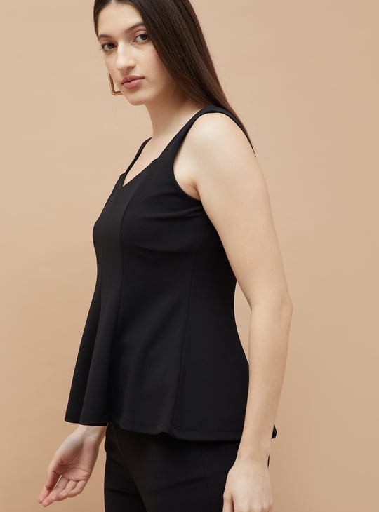CODE Solid A-Line Top