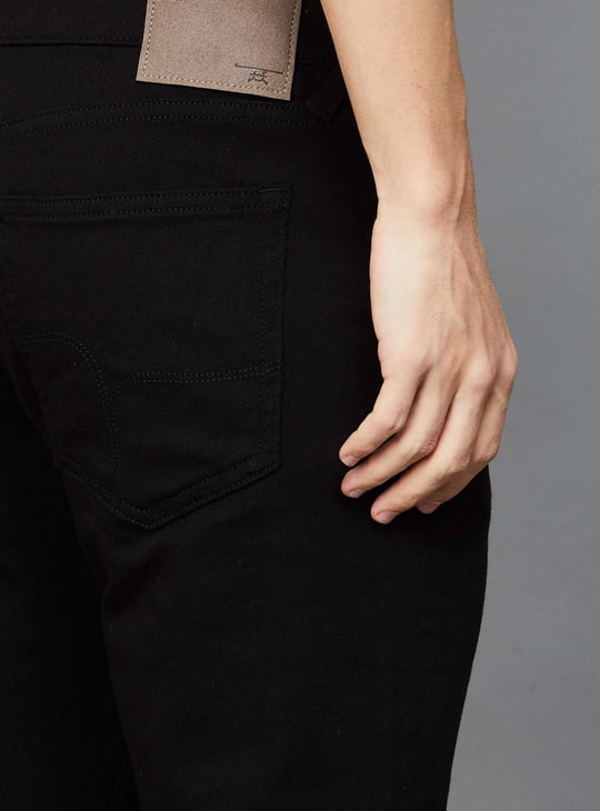 FLYING MACHINE Solid Straight Fit Jeans
