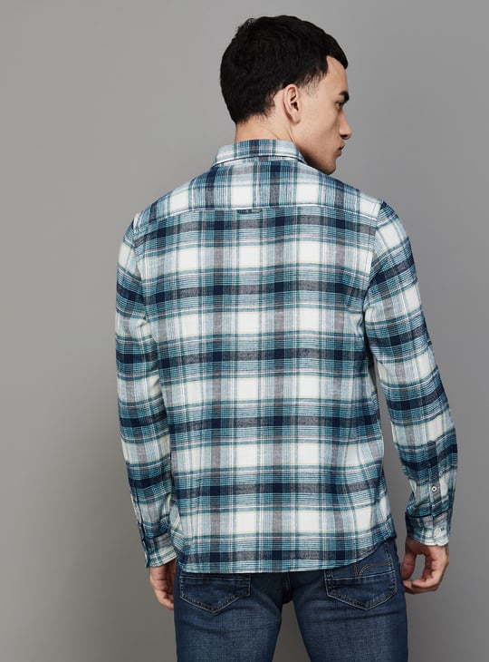 FLYING MACHINE Checked Slim Fit Shirt
