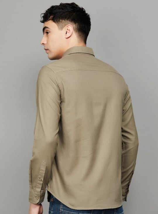 US POLO ASSN Solid Regular Fit Shirt