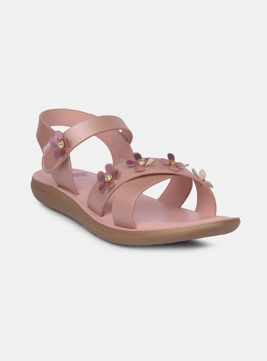 BATA Girls Applique Sandals