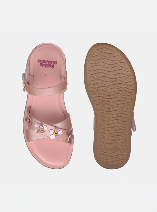 BATA Girls Applique Sandals