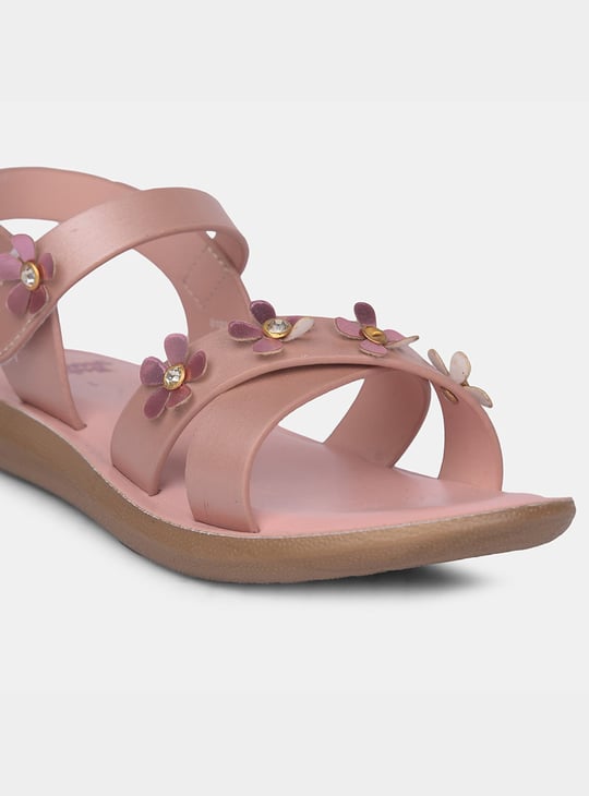 BATA Girls Applique Sandals