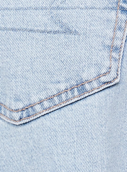 AMERICAN EAGLE Distressed Strigid Jeans (Boyfriend)