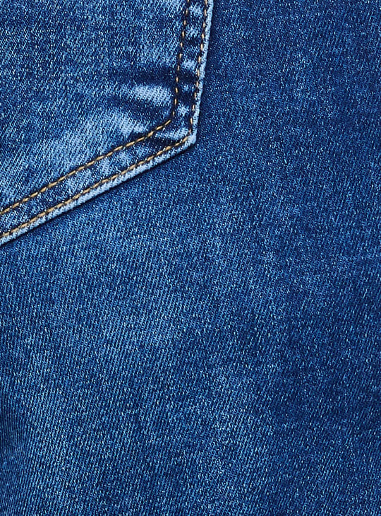 KRAUS Medium Washed Wide Leg Jeans