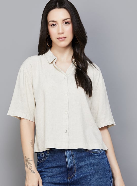 KRAUS Solid Slim Fit Shirt