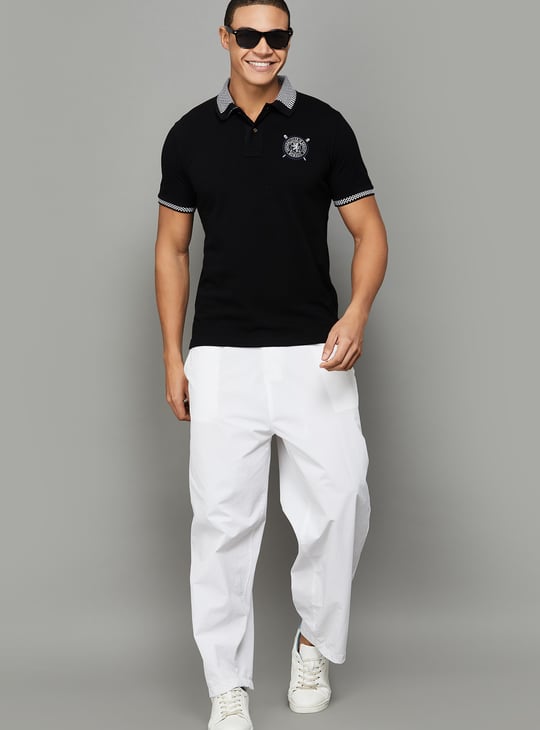 FAHRENHEIT Solid Polo T-shirt