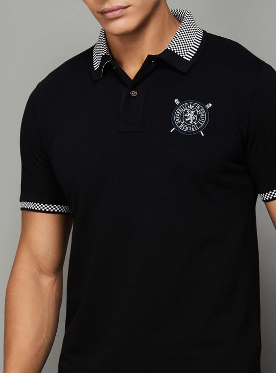FAHRENHEIT Solid Polo T-shirt
