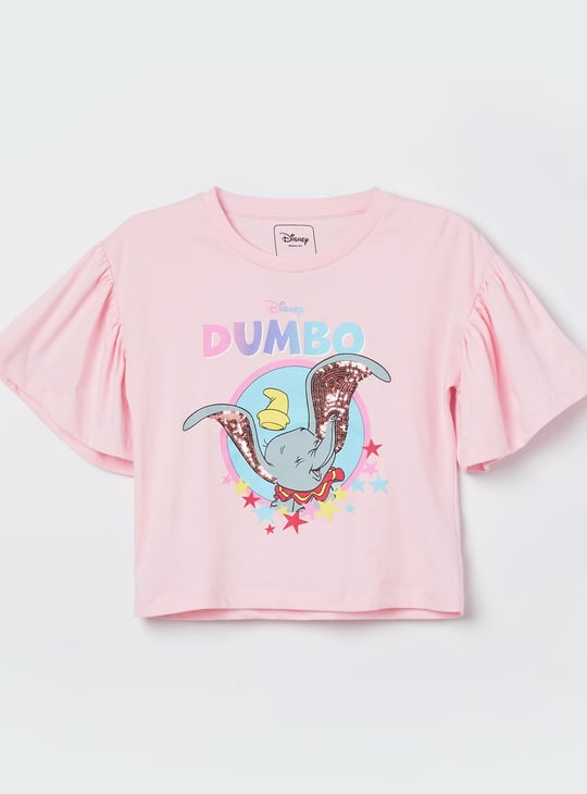 KIDSVILLE Girls Dumbo Sequined Top