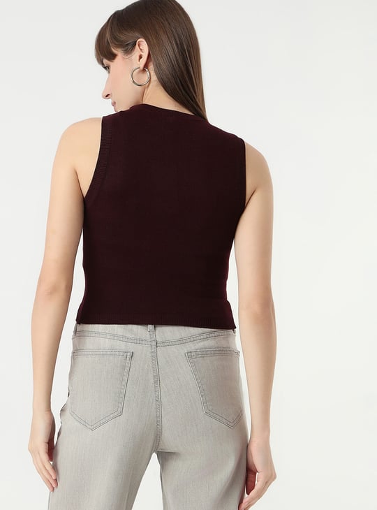KRAUS Solid Crop Top