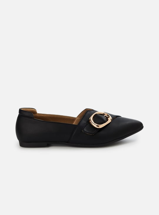 ALLEN SOLLY Buckle Ballerinas