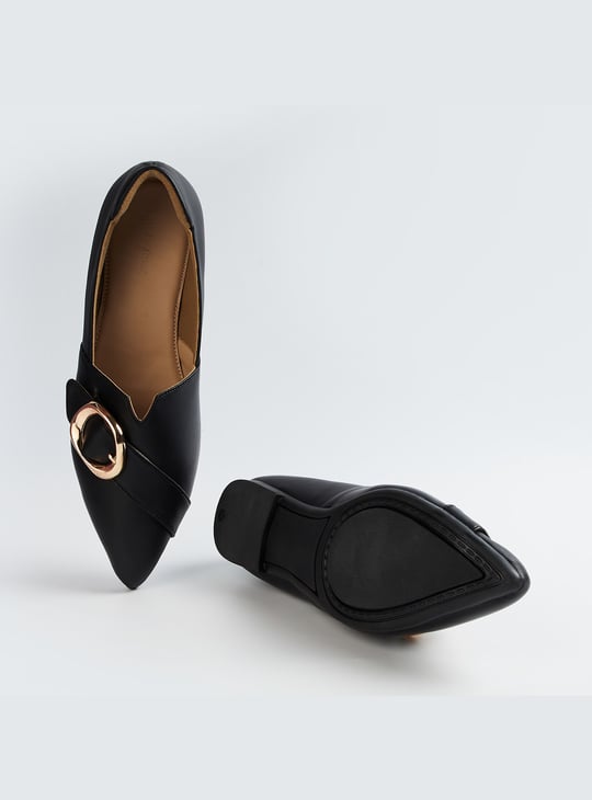 ALLEN SOLLY Buckle Ballerinas