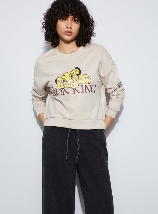 GINGER The Lion King Print Sweatshirt