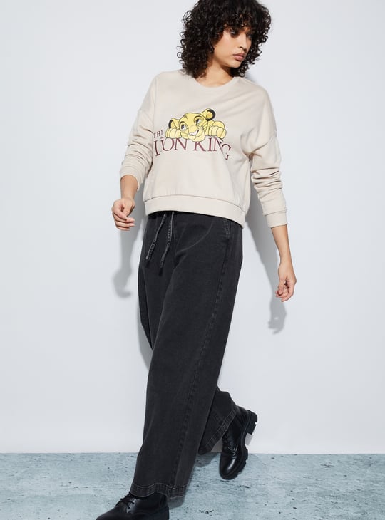 GINGER The Lion King Print Sweatshirt