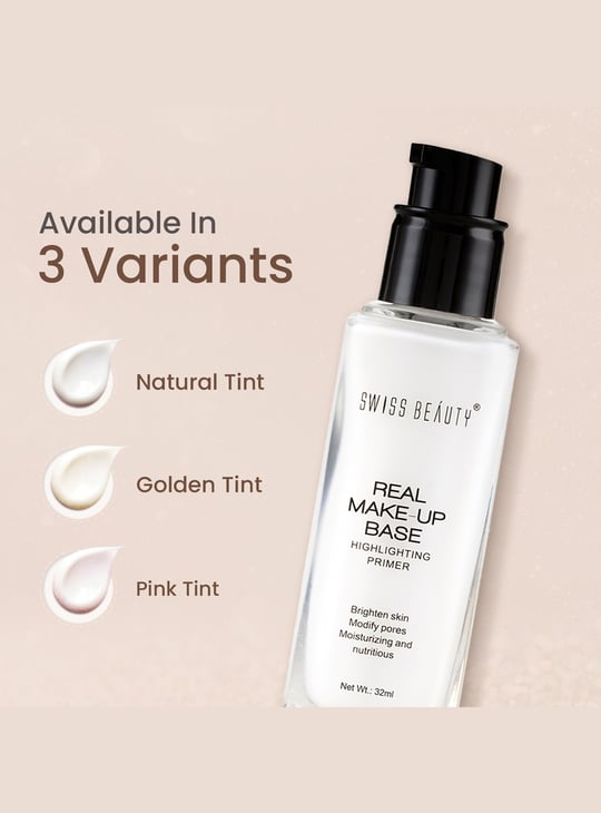 SWISS BEAUTY Highlighting Primer - 01 Natural Tint - 32ml