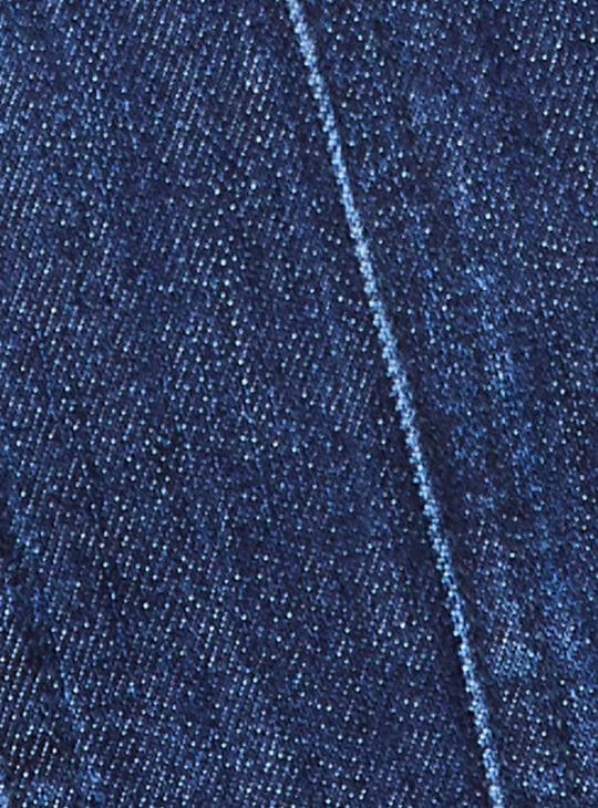 GINGER Panelled Halter Neck Denim Top