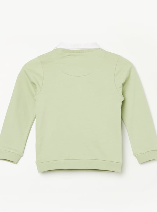 JUNIORS Graphic Print Sweatshirt