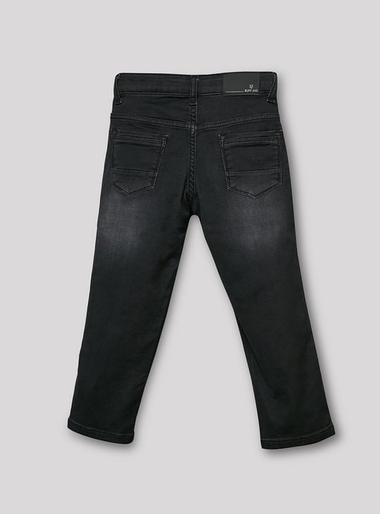 RUFF KIDS Boys Washed Straight Fit Jeans