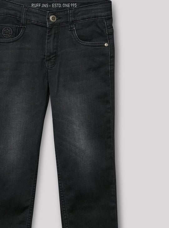RUFF KIDS Boys Washed Straight Fit Jeans