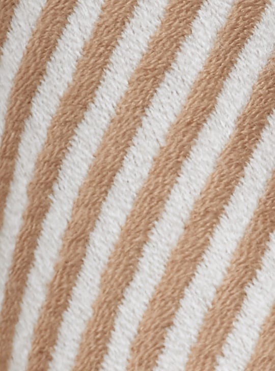 GINGER Striped Tassel Detail Stole